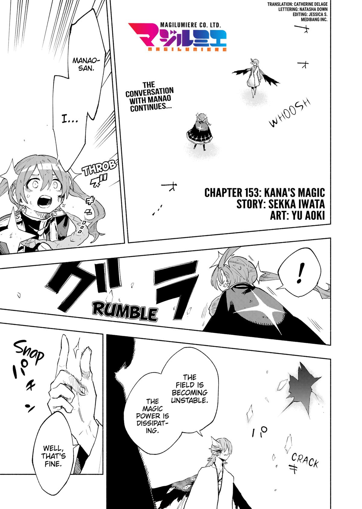 Magilumiere Co. Ltd Chap 153 - Next Chap 154
