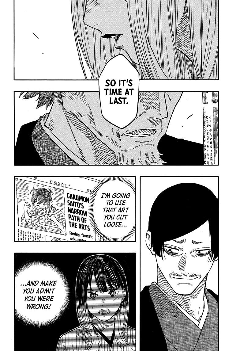 Akane-banashi English Chap 128 - Next Chap 129