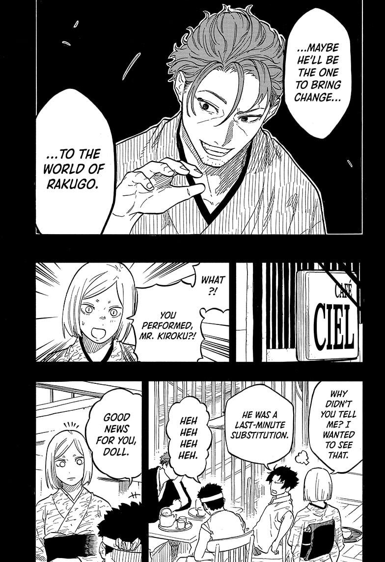 Akane-banashi Chap 136 - Next Chap 137