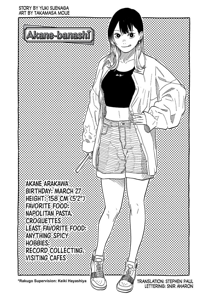 Akane-banashi English Chap 148 - Next Chap 149