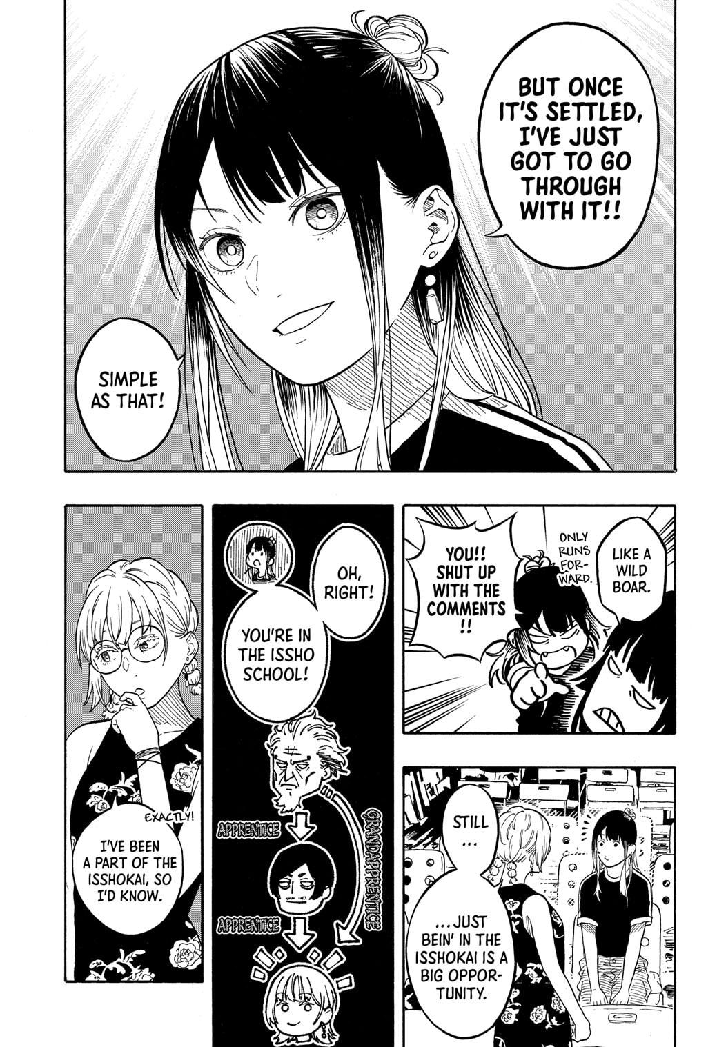 Akane-banashi English Chap 184 - Next Chap 185