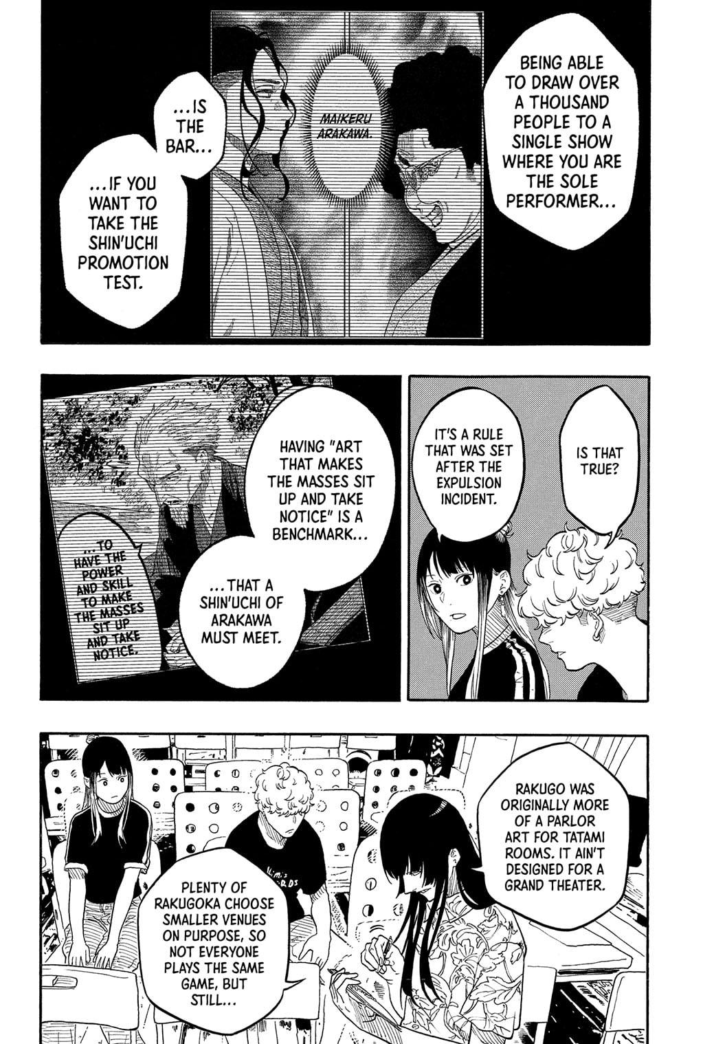 Akane-banashi English Chap 184 - Next Chap 185