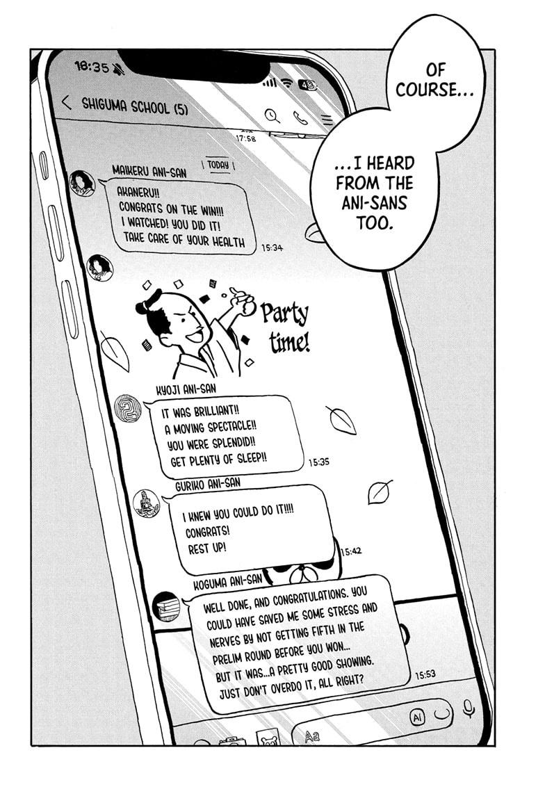 Akane-banashi English Chap 181 - Next Chap 182