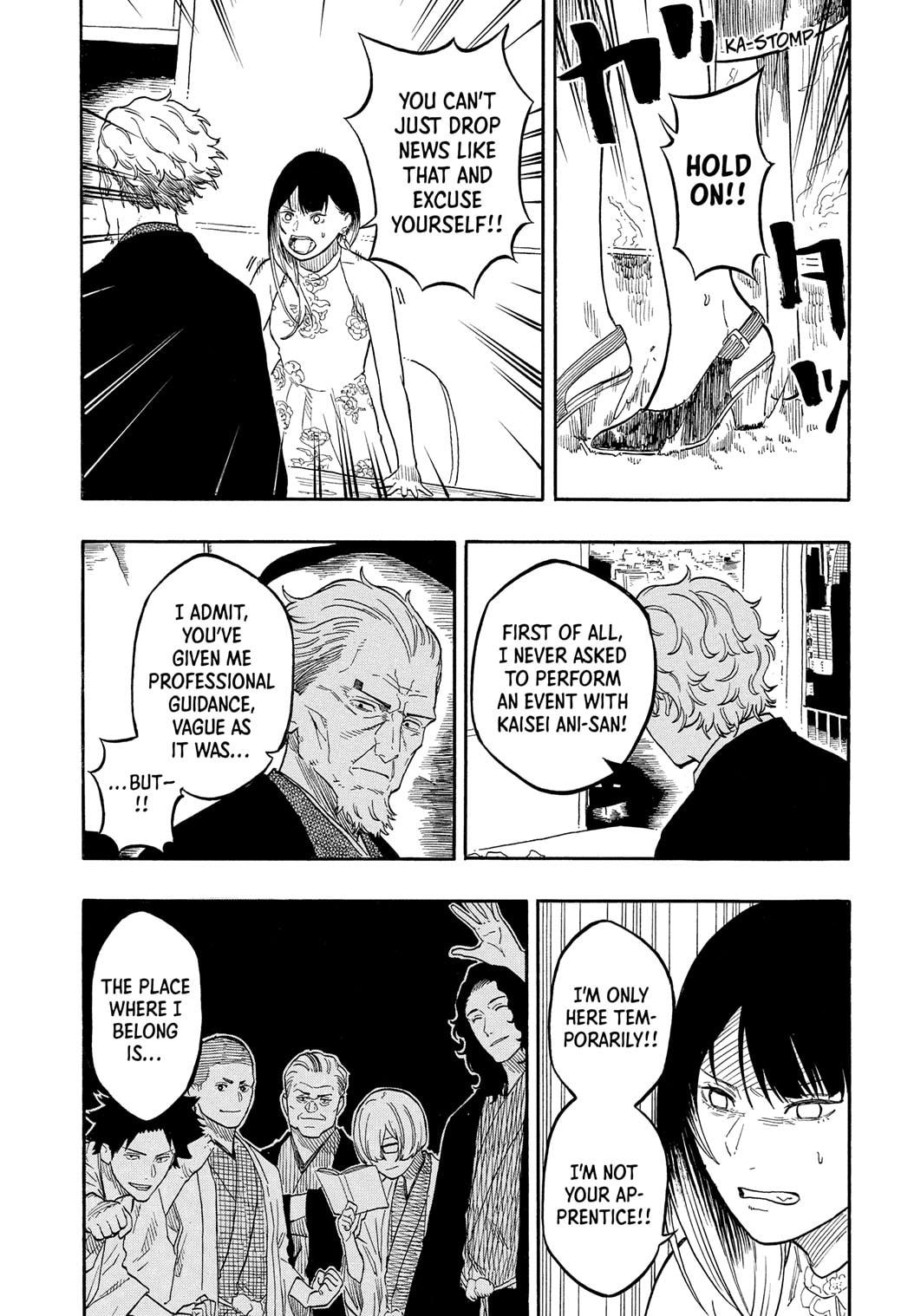 Akane-banashi English Chap 183 - Next Chap 184