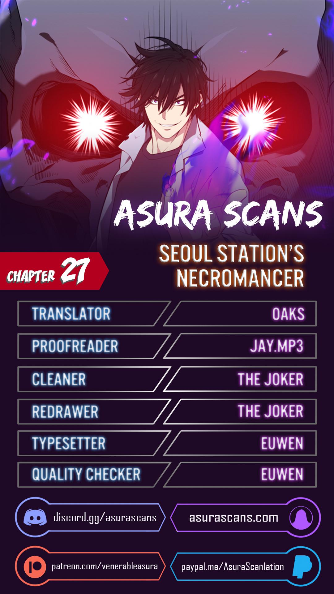 Seoul Station's Necromancer Chap 27 - Next Chap 28