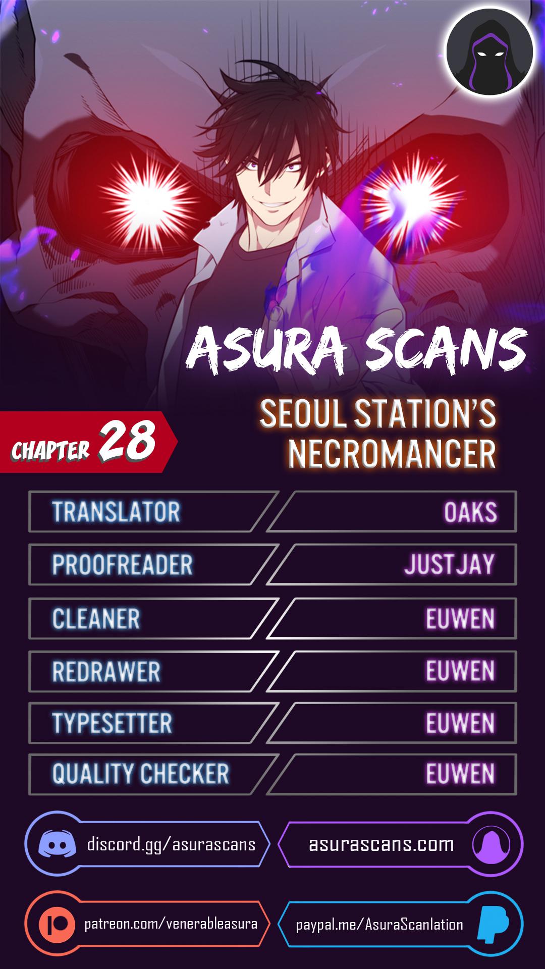 Seoul Station's Necromancer Chap 28 - Next Chap 29