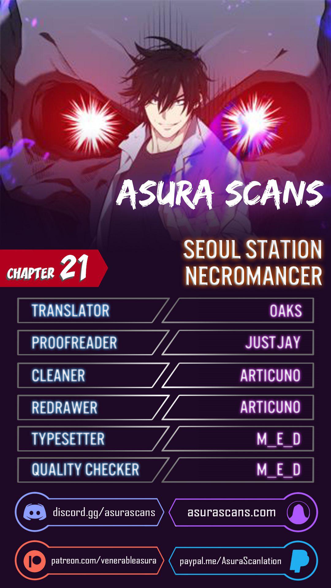 Seoul Station's Necromancer Chap 21 - Next Chap 22