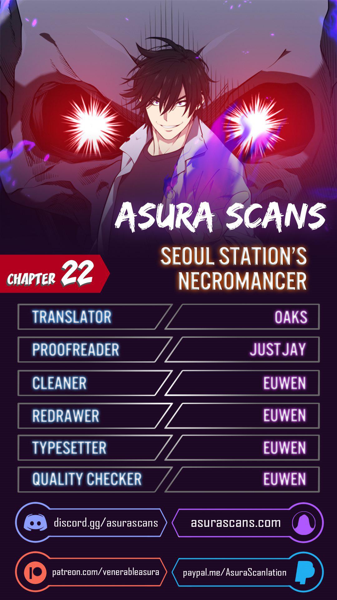 Seoul Station's Necromancer Chap 22 - Next Chap 23