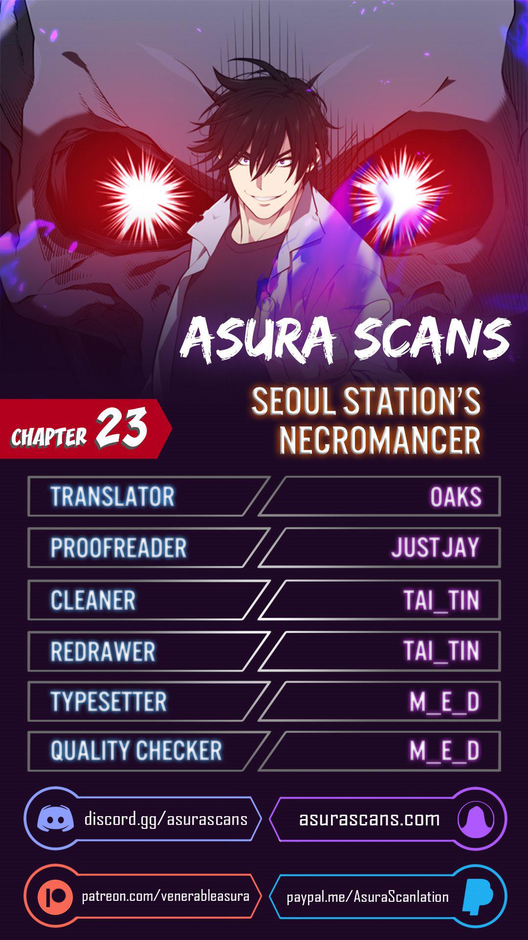 Seoul Station's Necromancer Chap 23 - Next Chap 24
