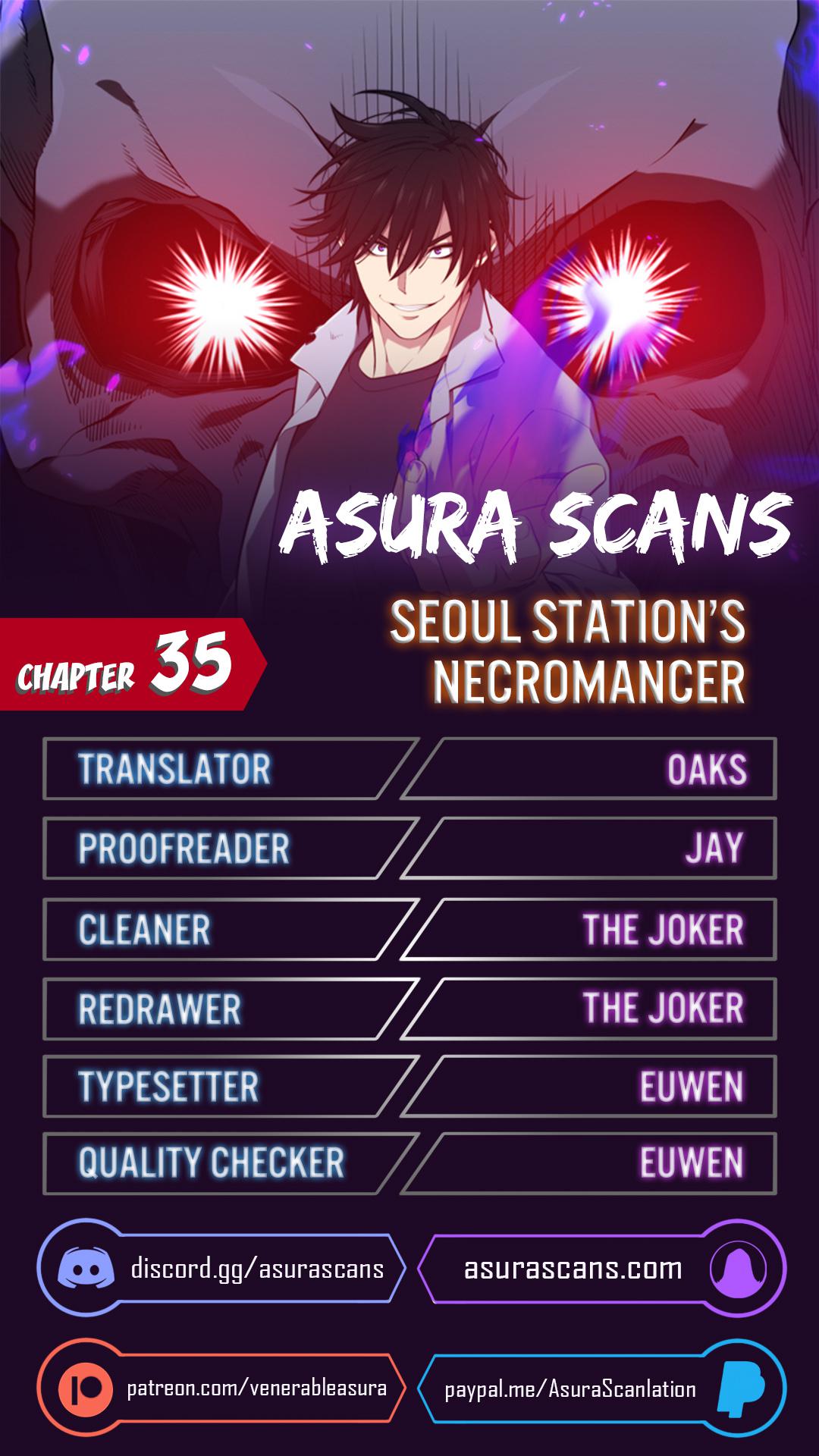 Seoul Station's Necromancer Chap 35 - Next Chap 36