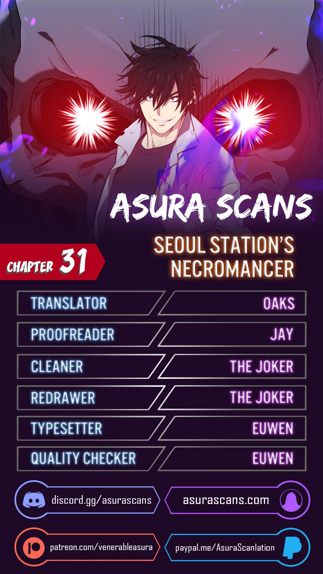 Seoul Station's Necromancer Chap 31 - Next Chap 32