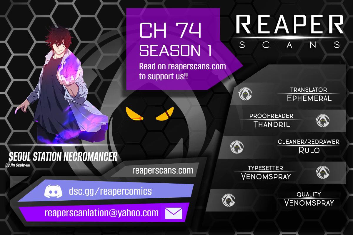 Seoul Station's Necromancer Chap 74 - Next Chap 75