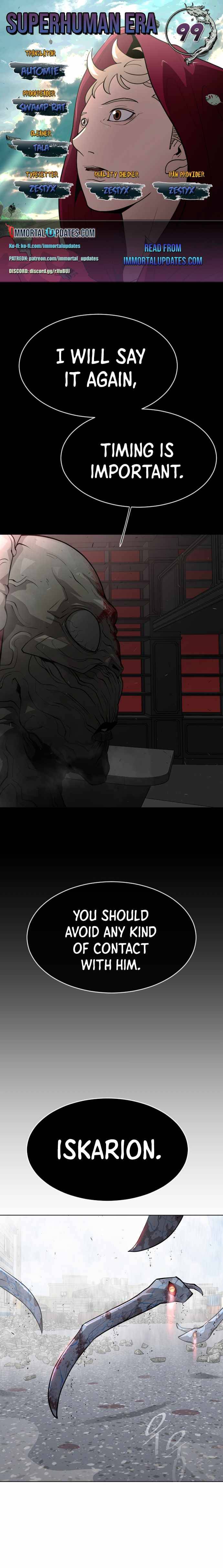 The Superhuman Era Chap 99 - Next Chap 100