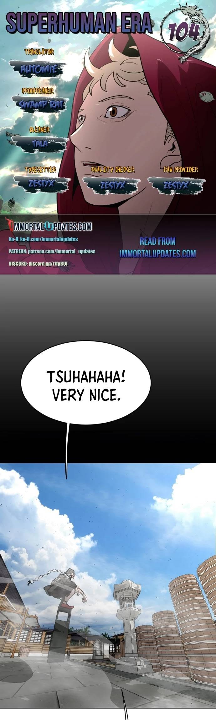 The Superhuman Era Chap 104 - Next Chap 105