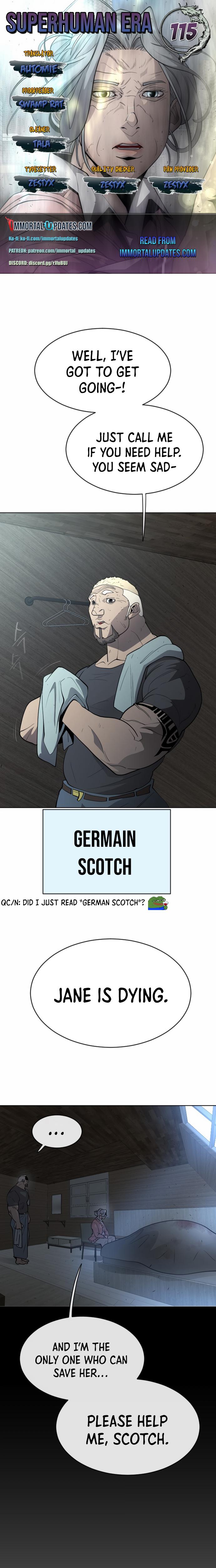 The Superhuman Era Chap 115 - Next Chap 116