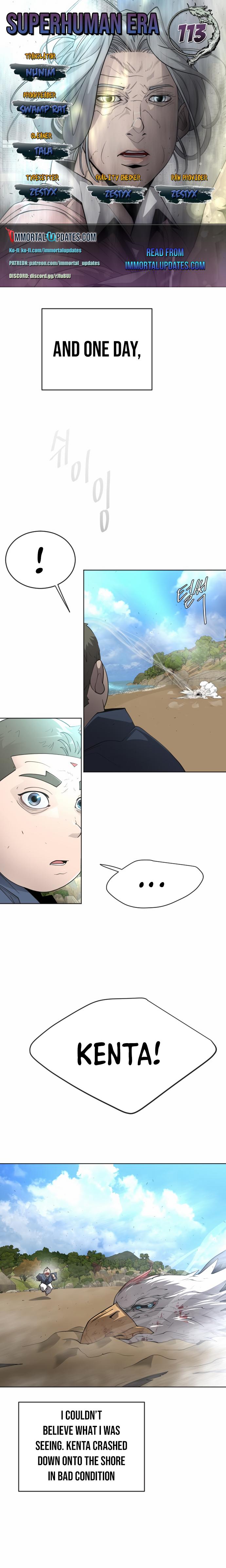 The Superhuman Era Chap 113 - Next Chap 114