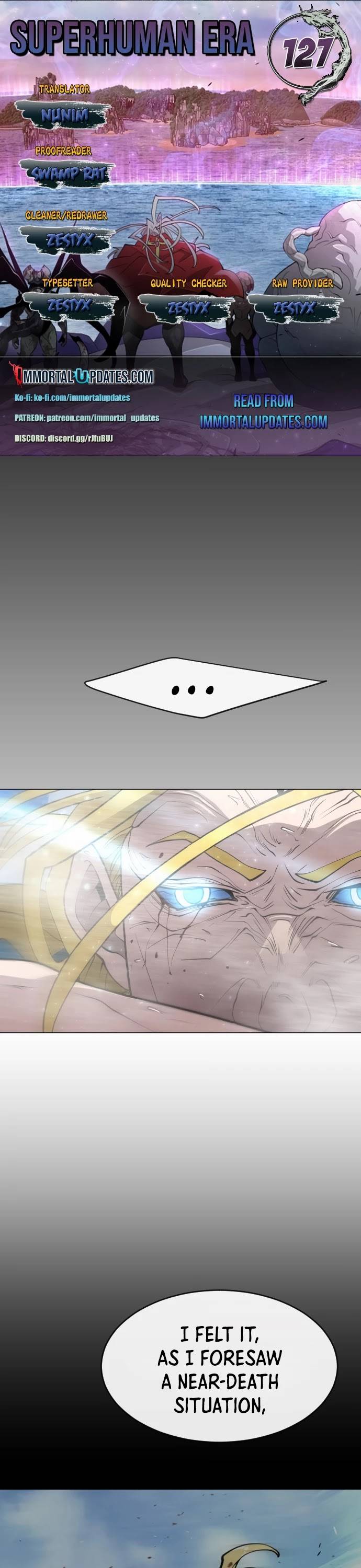 The Superhuman Era Chap 127 - Next Chap 128
