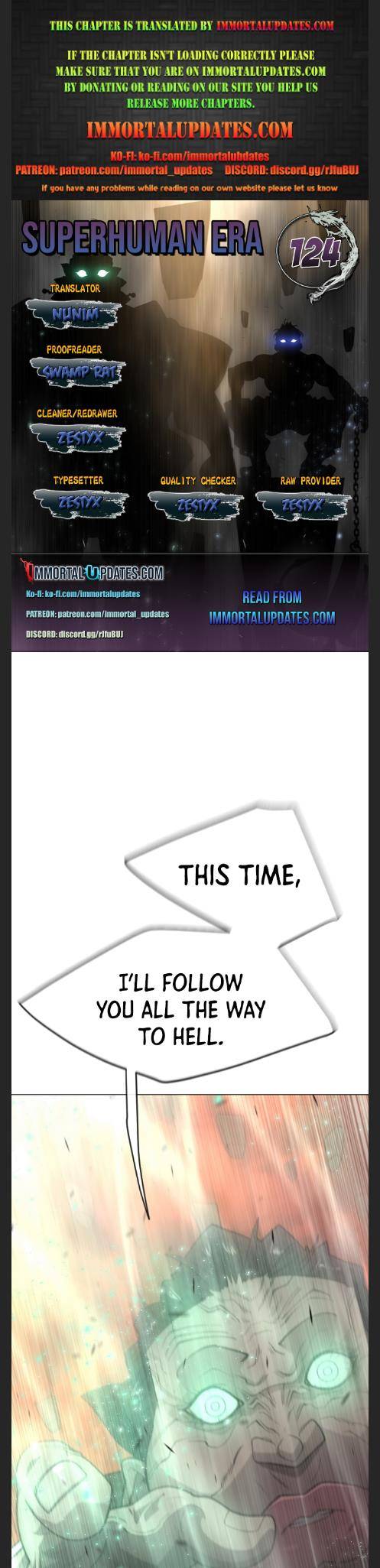 The Superhuman Era Chap 124 - Next Chap 125