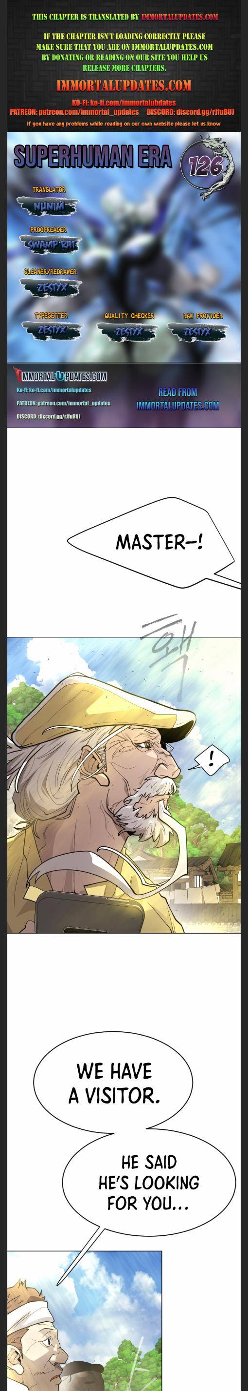 The Superhuman Era Chap 126 - Next Chap 127