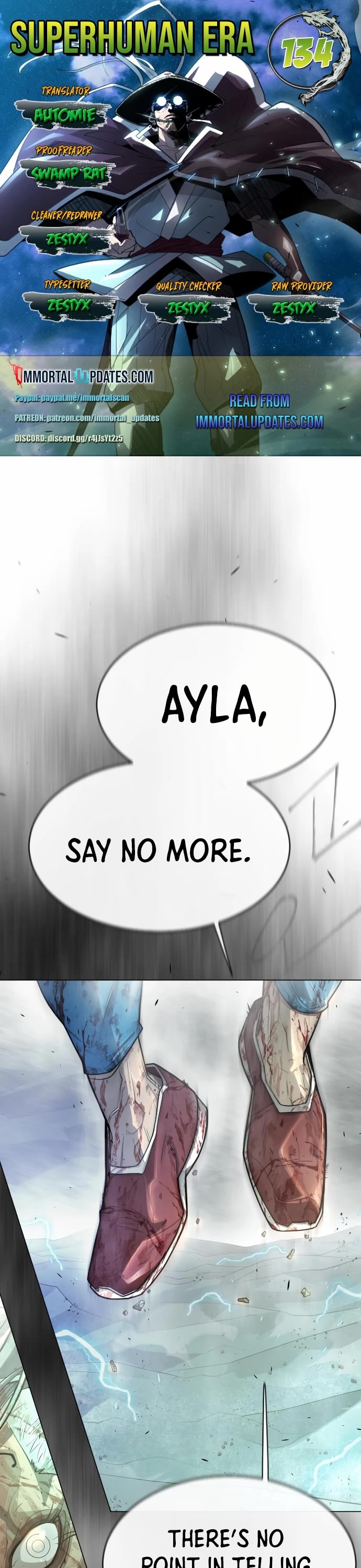 The Superhuman Era Chap 134 - Next Chap 135