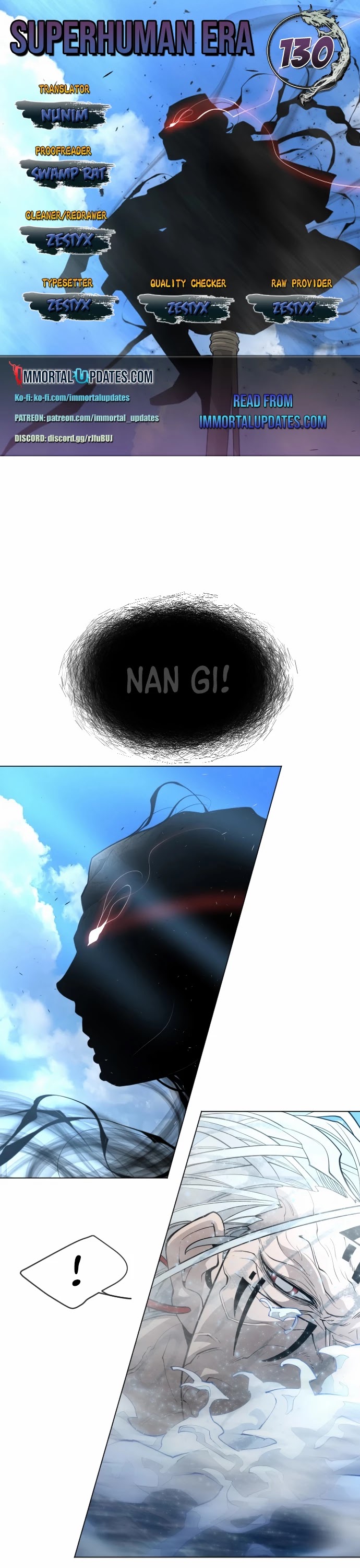The Superhuman Era Chap 130 - Next Chap 131