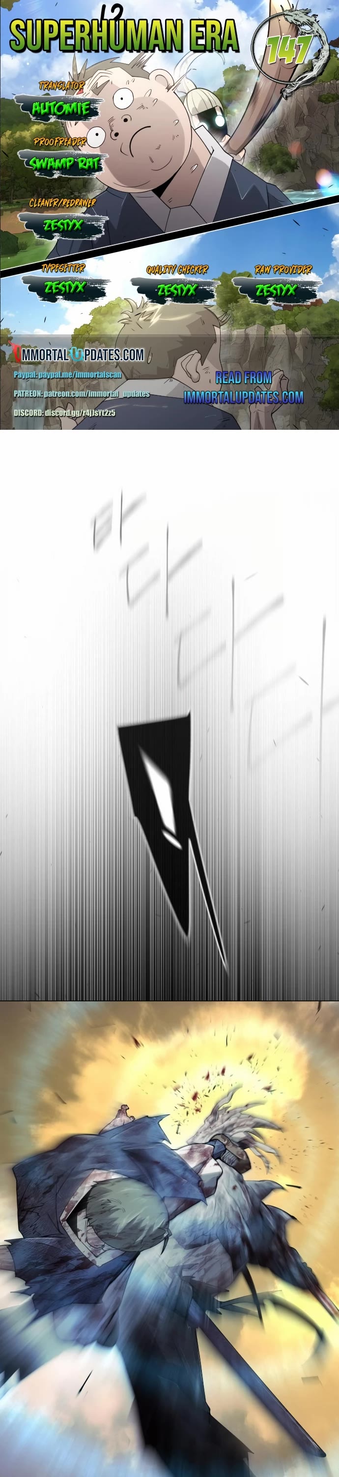 The Superhuman Era Chap 147 - Next Chap 148
