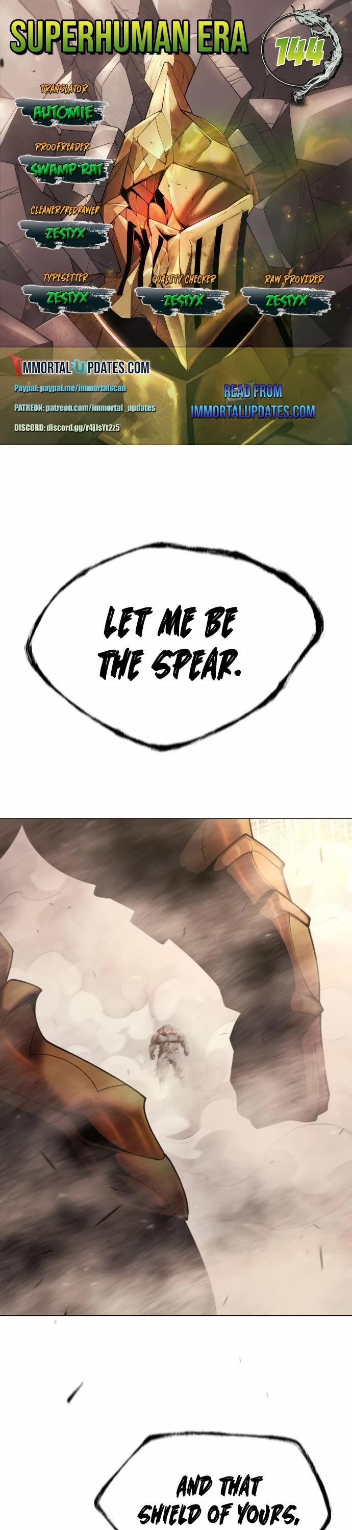 The Superhuman Era Chap 144 - Next Chap 145