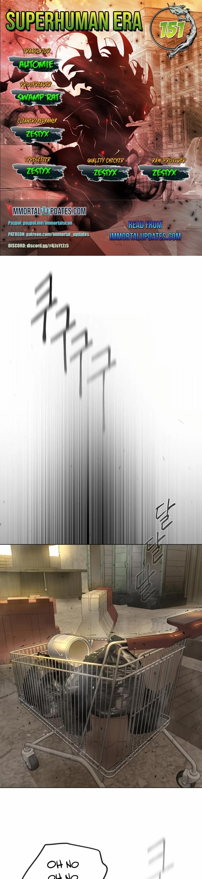 The Superhuman Era Chap 151 - Next Chap 152