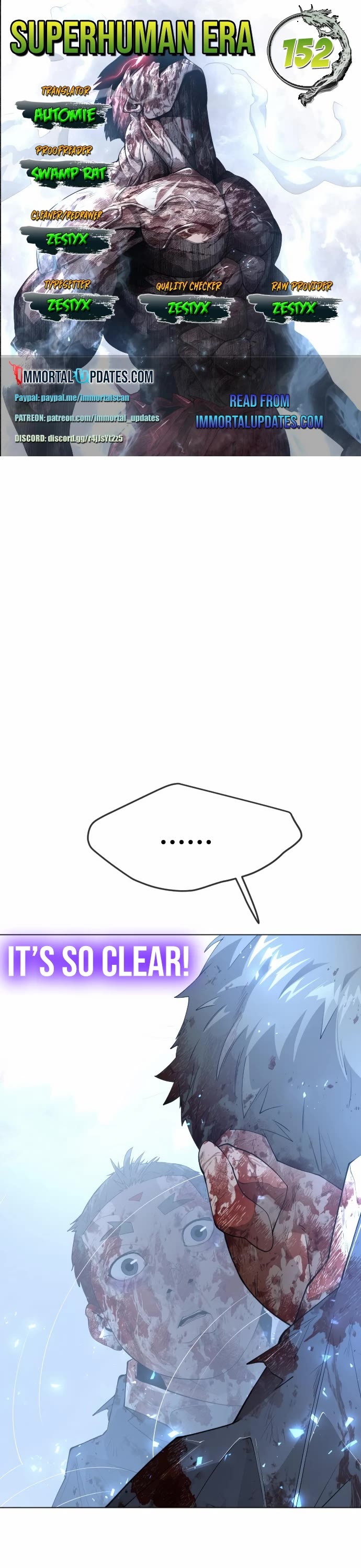The Superhuman Era Chap 152 - Next Chap 153