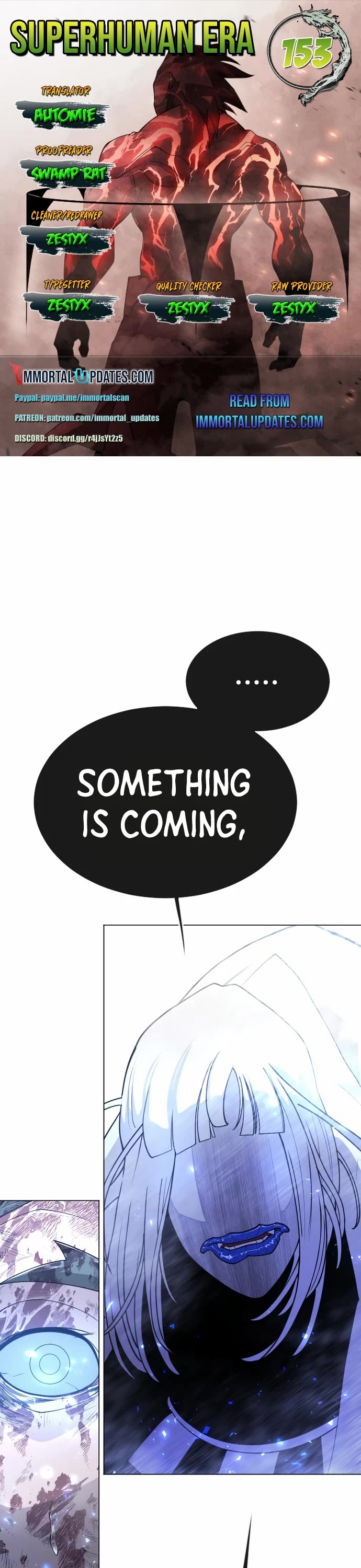 The Superhuman Era Chap 153 - Next Chap 154