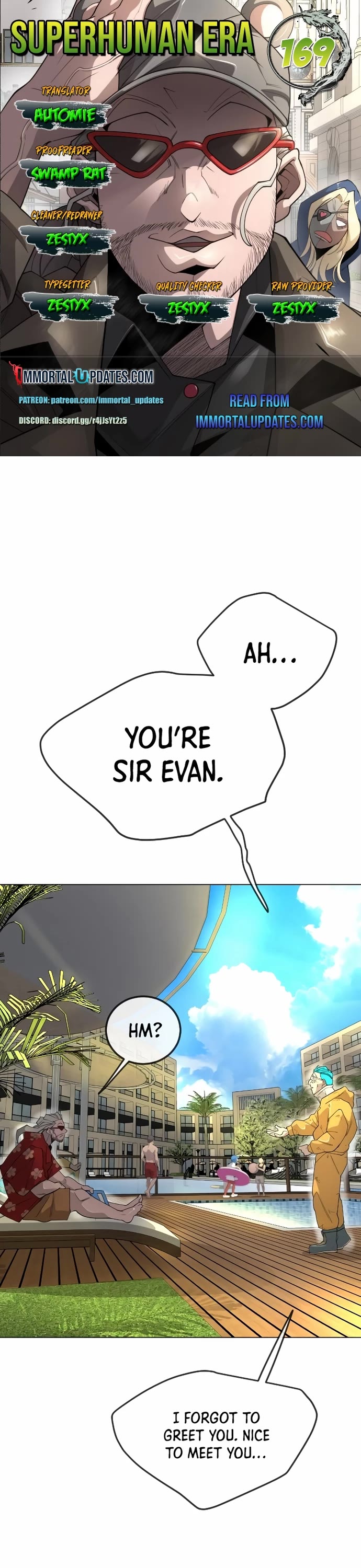 The Superhuman Era Chap 169 - Next Chap 170
