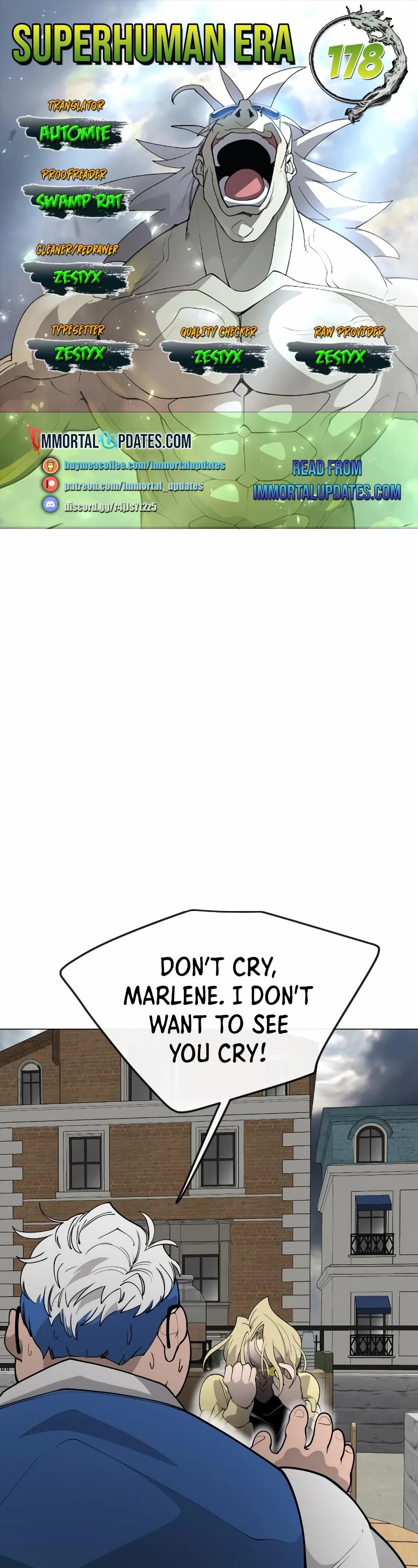 The Superhuman Era Chap 178 - Next Chap 179