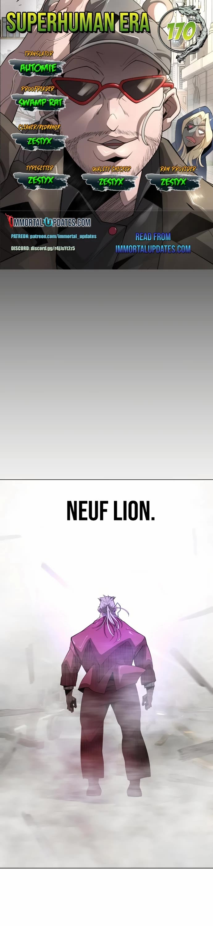 The Superhuman Era Chap 170 - Next Chap 171