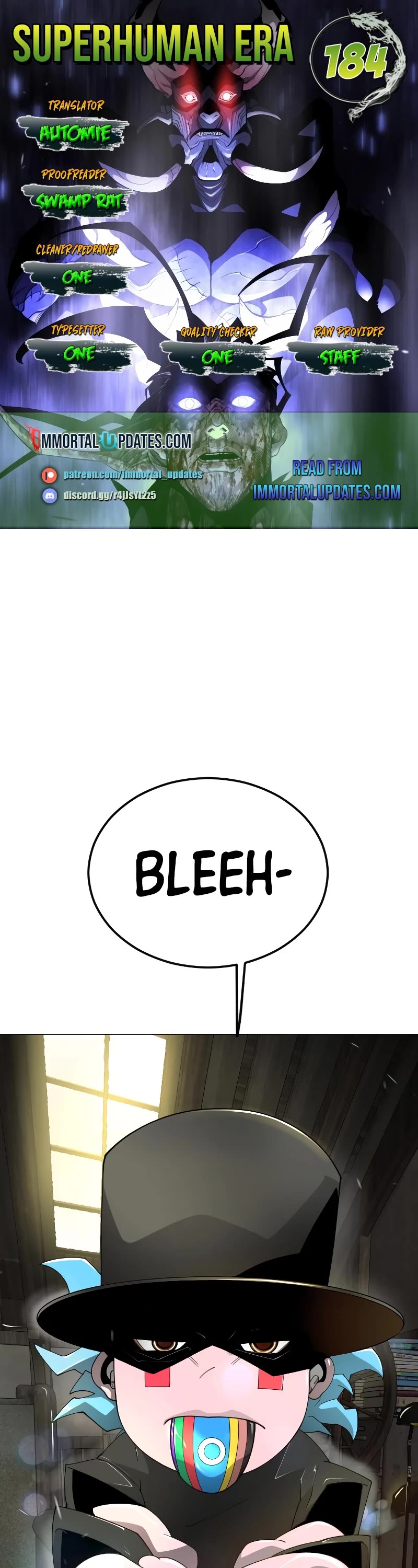 The Superhuman Era Chap 184 - Next Chap 185