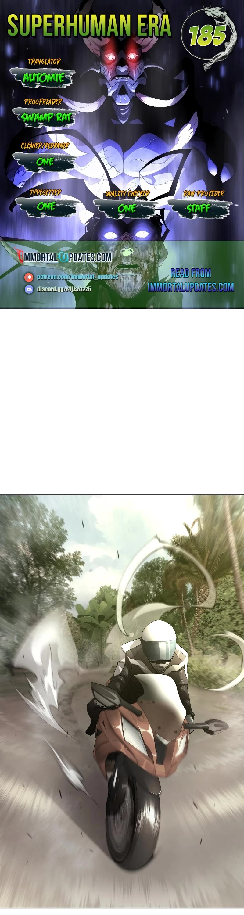 The Superhuman Era Chap 185 - Next Chap 186