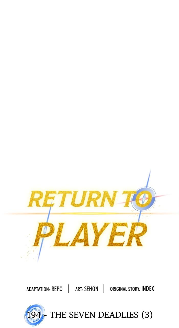 Return to Player Chap 194 - Next Chap 195