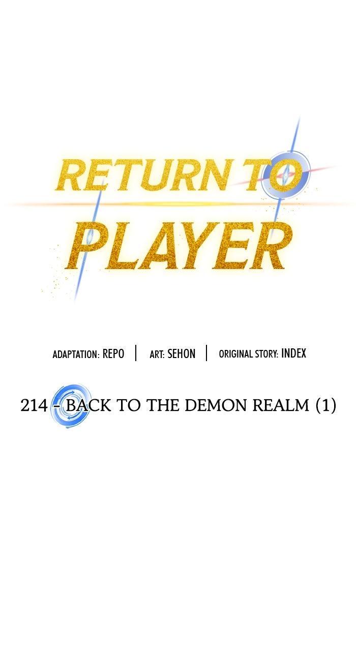 Return to Player Chap 214 - Next Chap 215