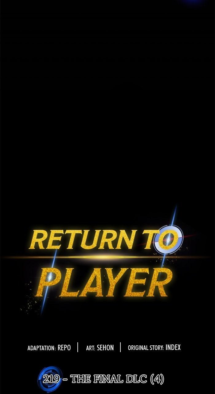 Return to Player Chap 219 - Next Chap 220