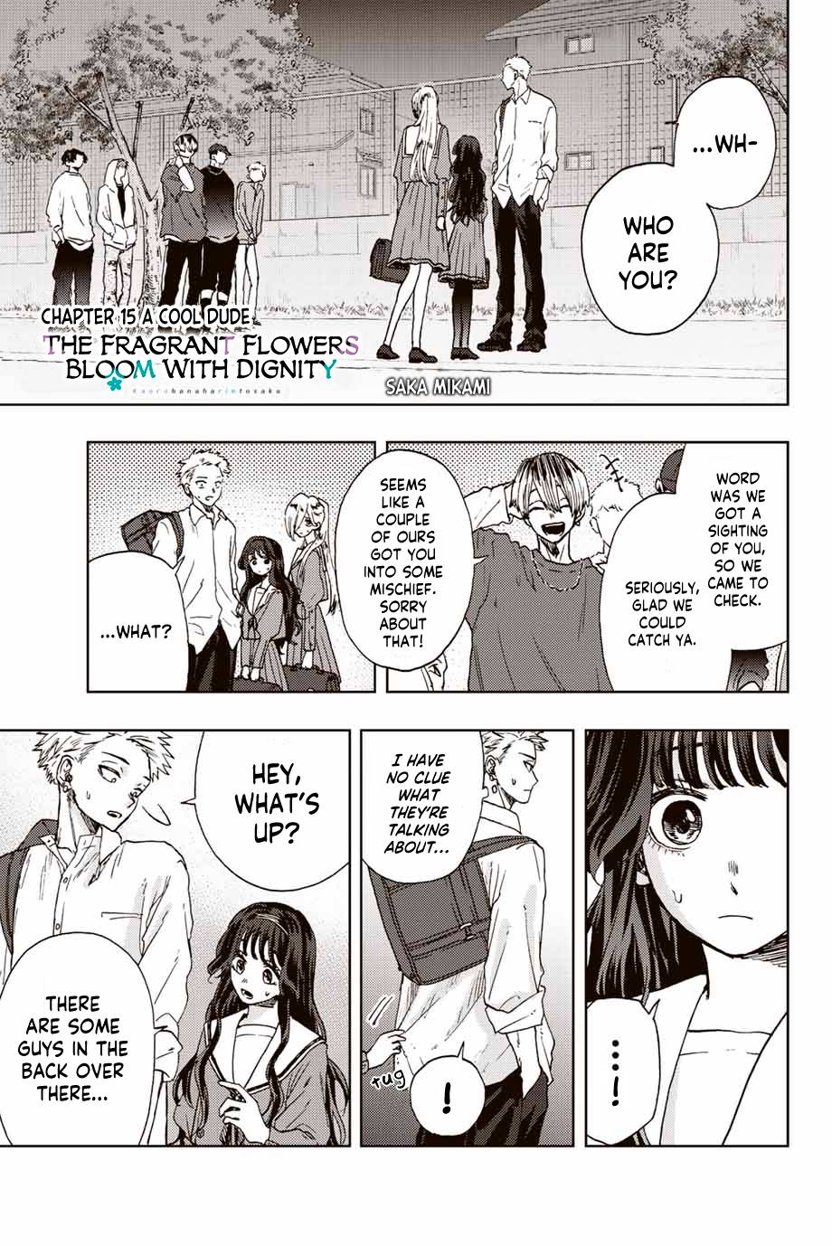 Kaoru Hana wa Rin to Saku Chap 15 - Next Chap 16