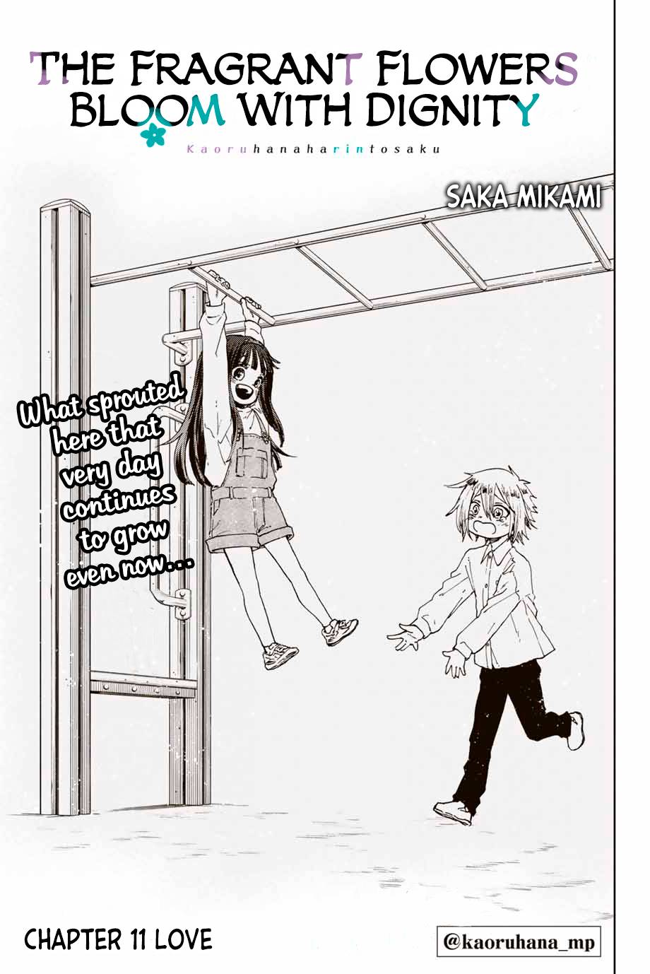 Kaoru Hana wa Rin to Saku Chap 11 - Next Chap 12