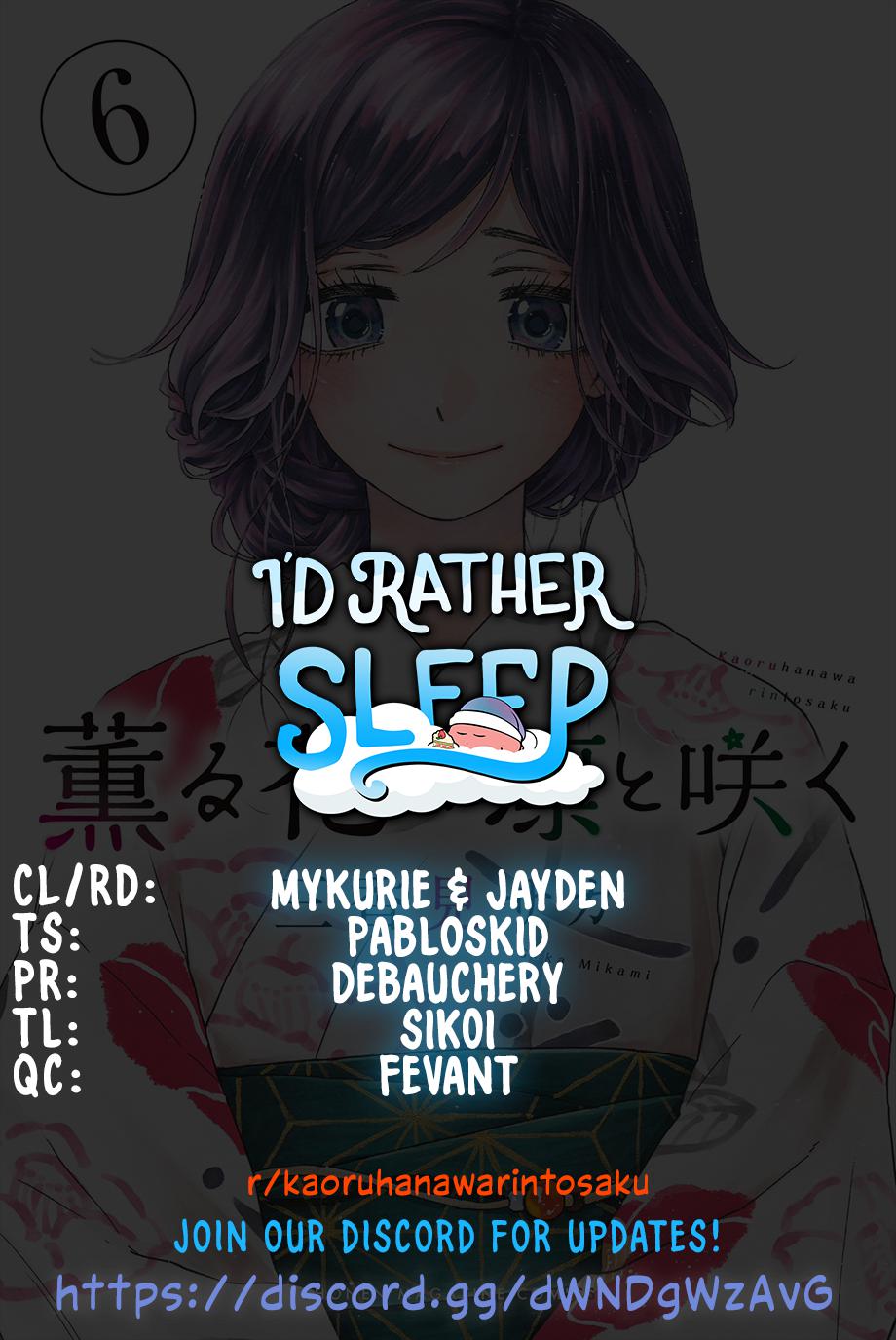 Kaoru Hana wa Rin to Saku Chap 44 - Next Chap 45