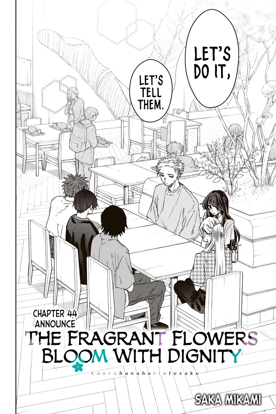 Kaoru Hana wa Rin to Saku Chap 44 - Next Chap 45
