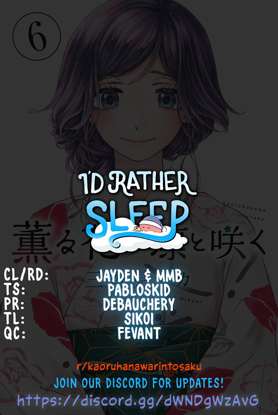 Kaoru Hana wa Rin to Saku Chap 48 - Next Chap 49