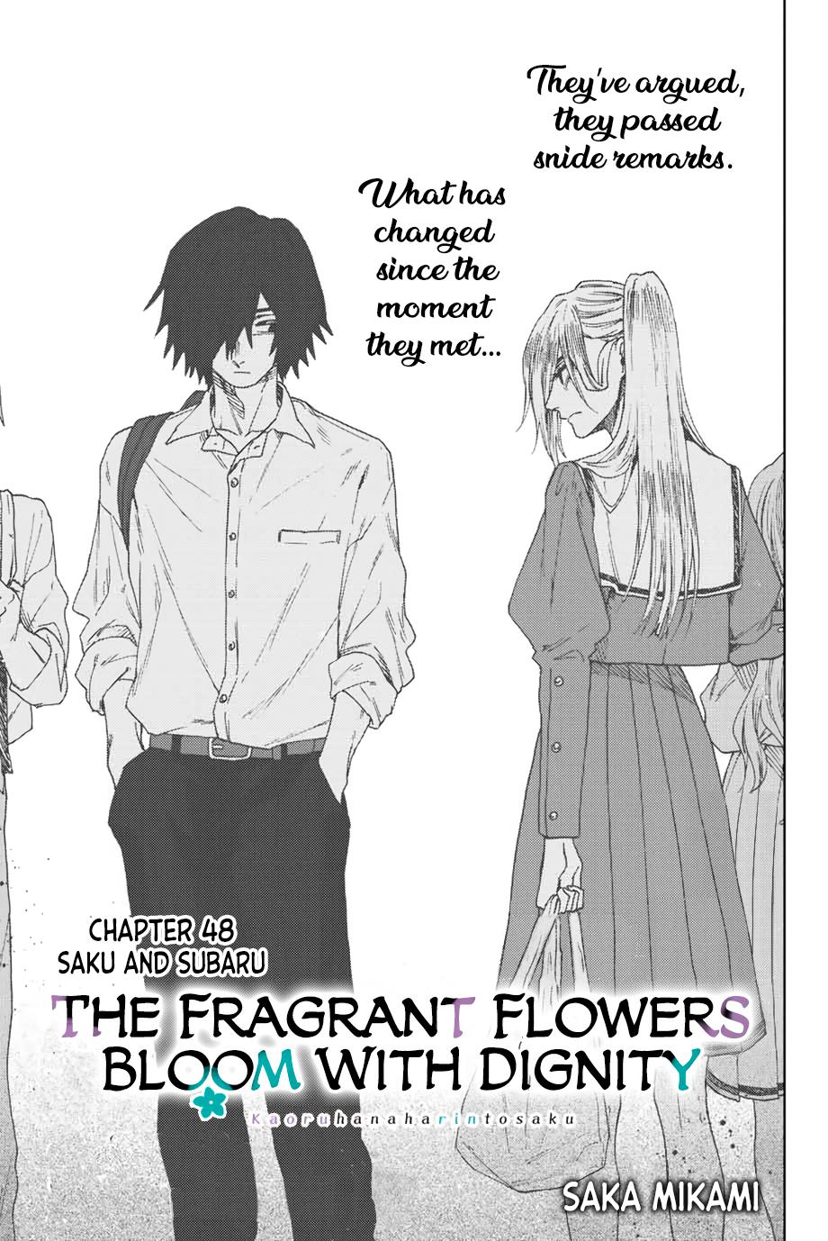 Kaoru Hana wa Rin to Saku Chap 48 - Next Chap 49