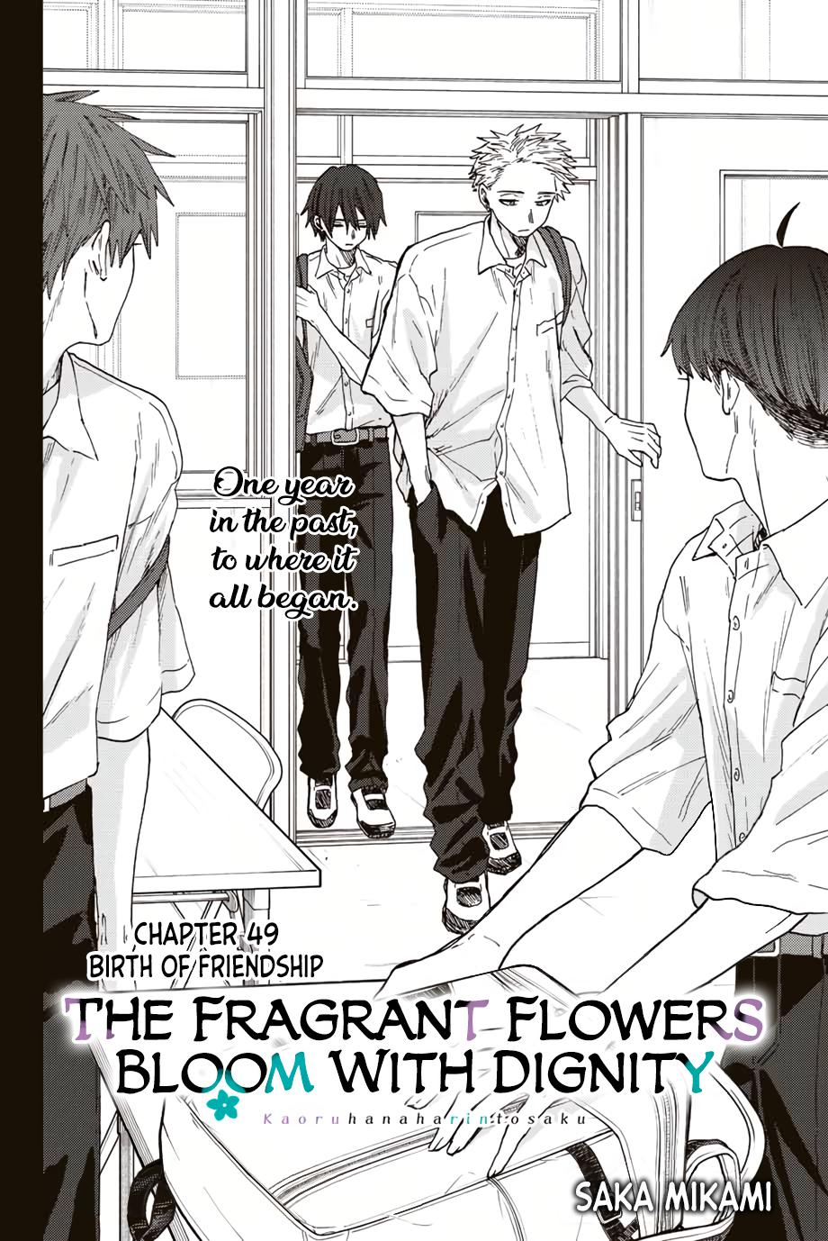 Kaoru Hana wa Rin to Saku Chap 49 - Next Chap 50