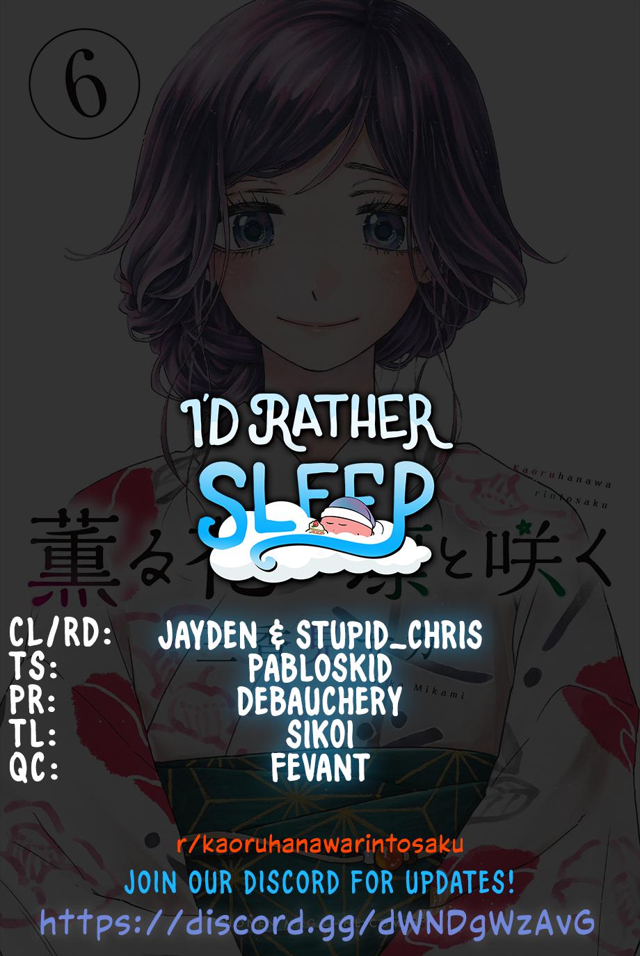 Kaoru Hana wa Rin to Saku Chap 49 - Next Chap 50