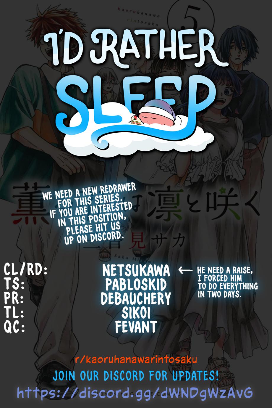 Kaoru Hana wa Rin to Saku Chap 41 - Next Chap 42