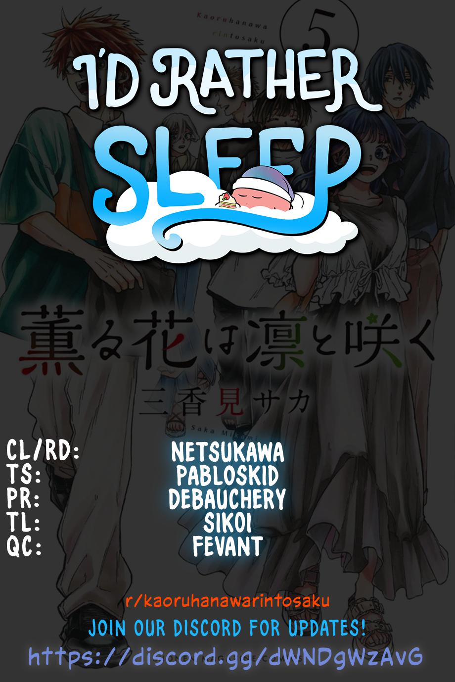 Kaoru Hana wa Rin to Saku Chap 42 - Next Chap 43