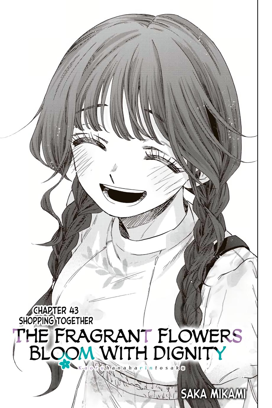 Kaoru Hana wa Rin to Saku Chap 43 - Next Chap 44
