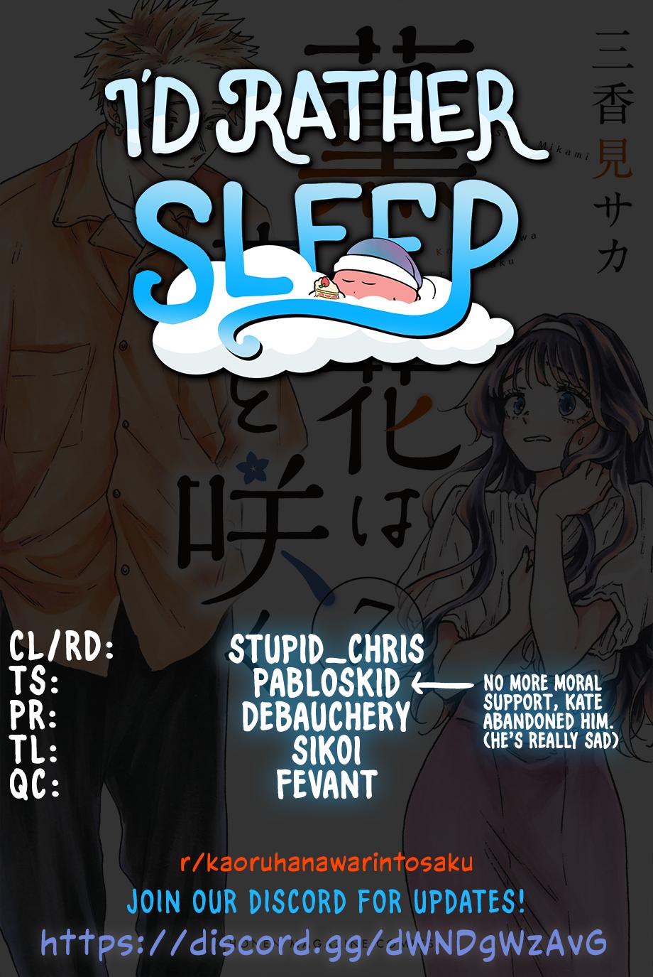 Kaoru Hana wa Rin to Saku Chap 57 - Next Chap 58